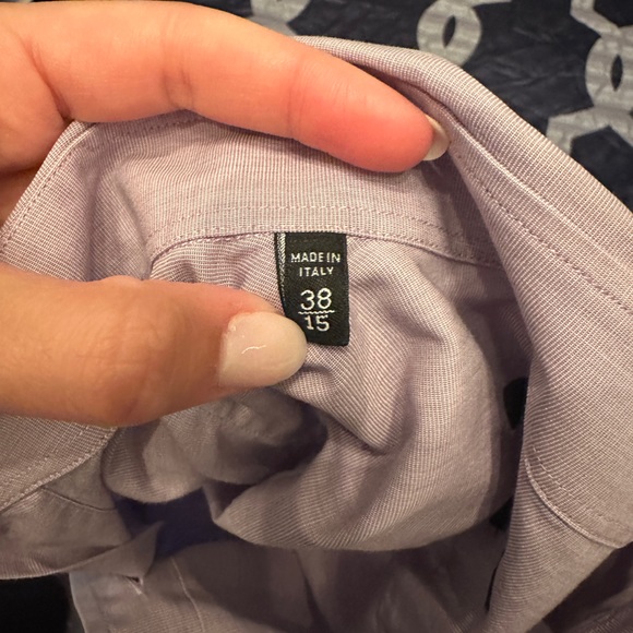 Gucci Men’s button down shirt in lilac - Picture 2 of 7